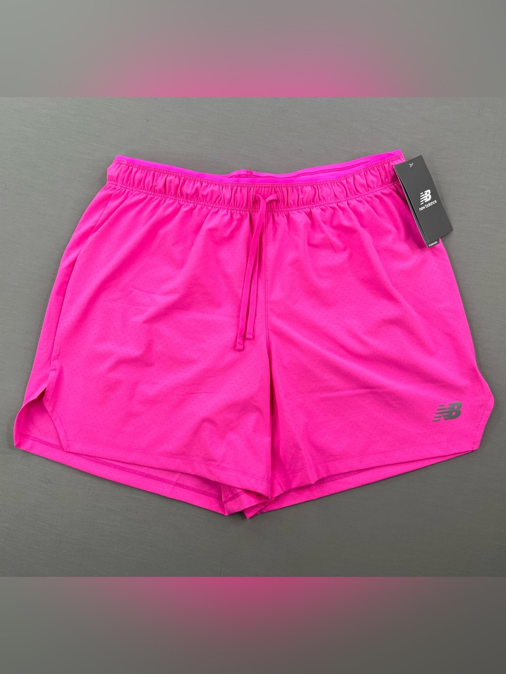 NEW BALANCE MENS RC 5” INSEAM BRIEF LINED ATHLETIC RUNNING SHORTS